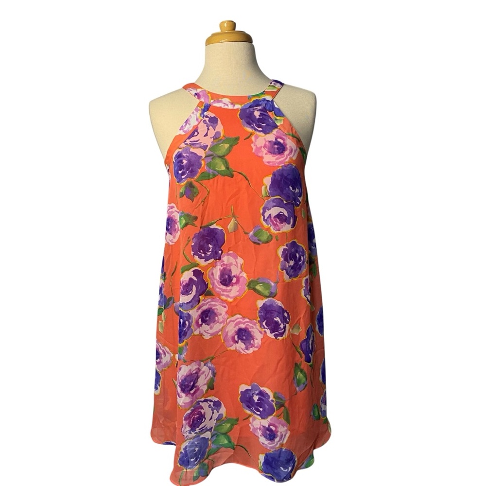 (1038) C-7 Betsy Jonson Pink Dress Size 2